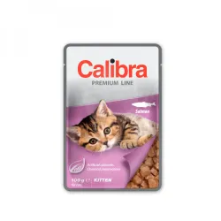 Calibra Cat Premium Kitten Łosoś 100g